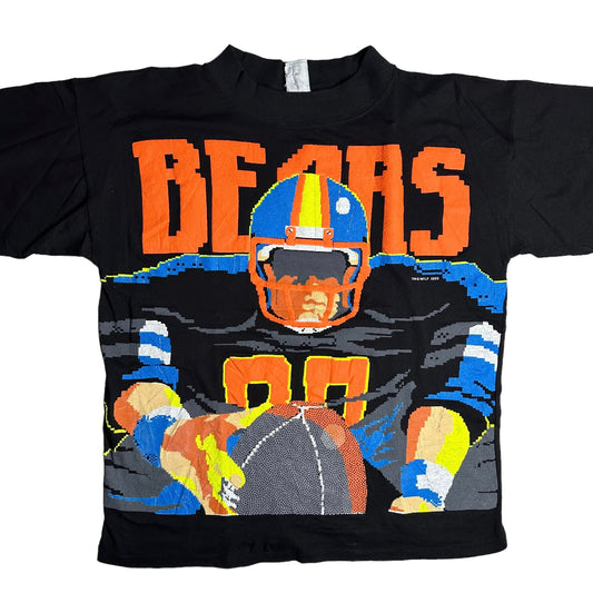 1994 Chicago Bears AOP T-Shirt Sz XL