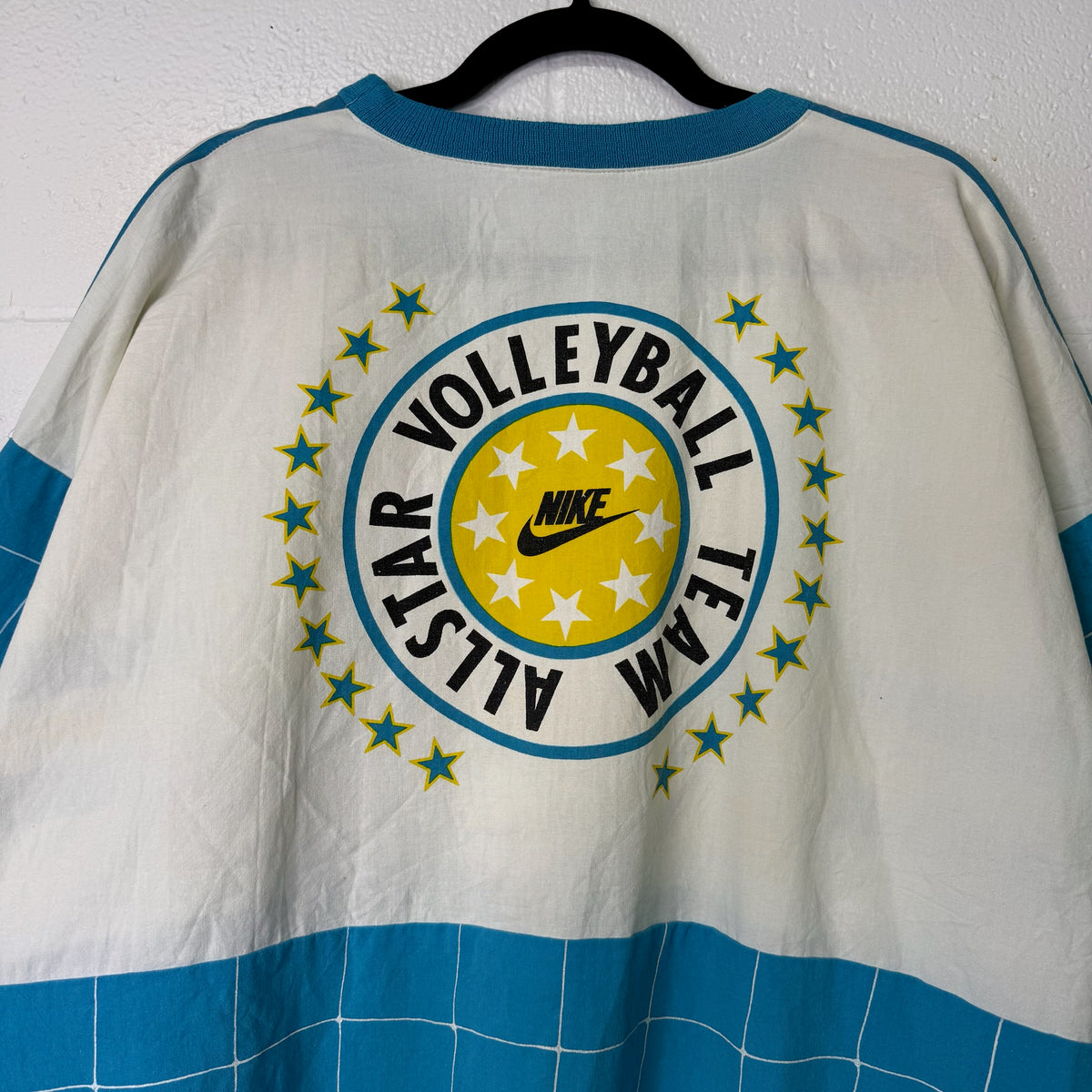 90s Nike Volleyball AOP Crewneck Sz XL