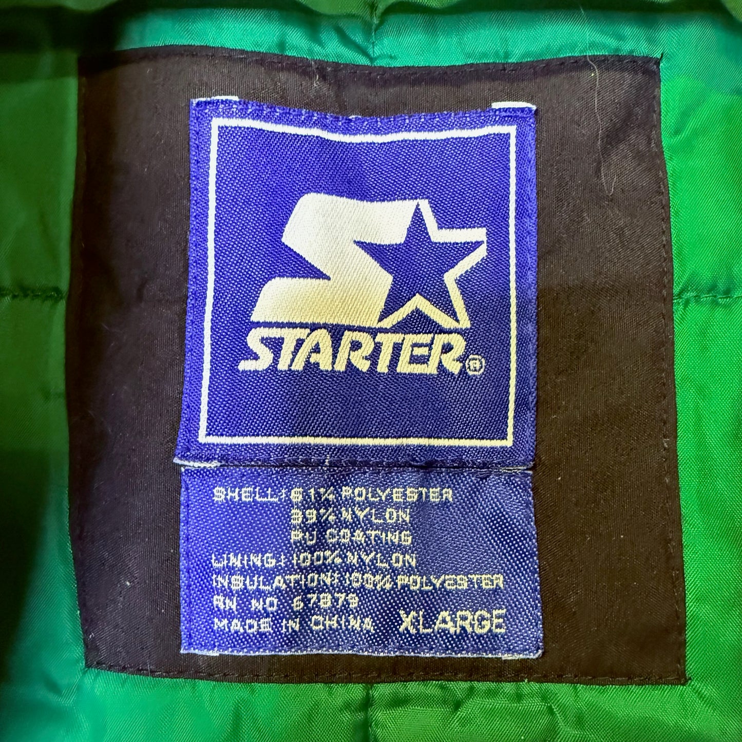 90s University of Hawaii Rainbow Warriors NCAA Starter Jacket Sz XL