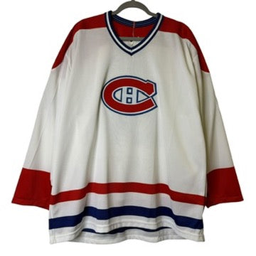 90's Montreal Canadiens Odelein Hockey NHL Jersey CCM Sz XL (B1966)