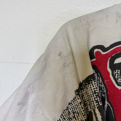 90's Chicago Bulls AOP T-Shirt Sz XL (B1764)