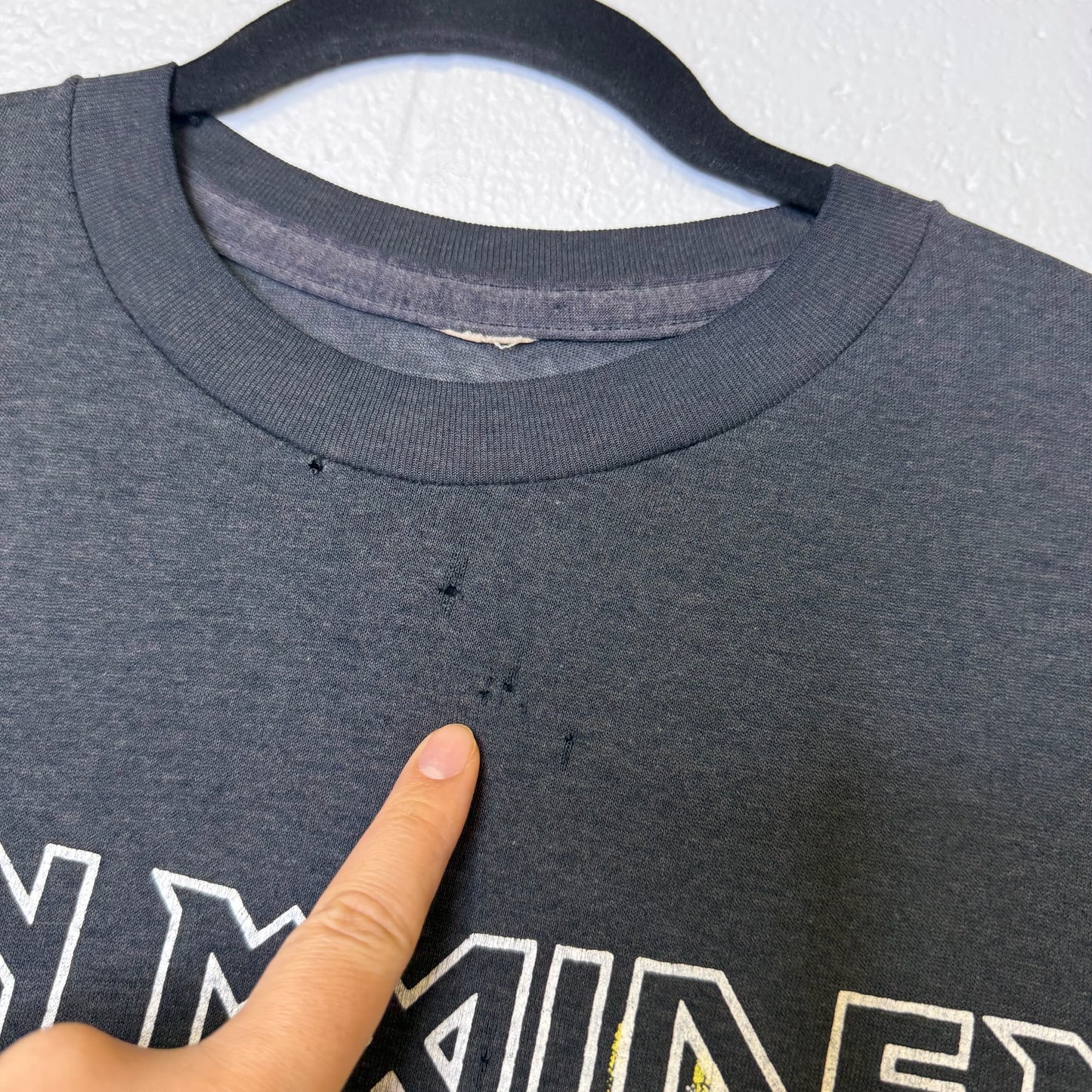 80's Iron Maiden Somewhere in Time T-shirt Sz M (B358)