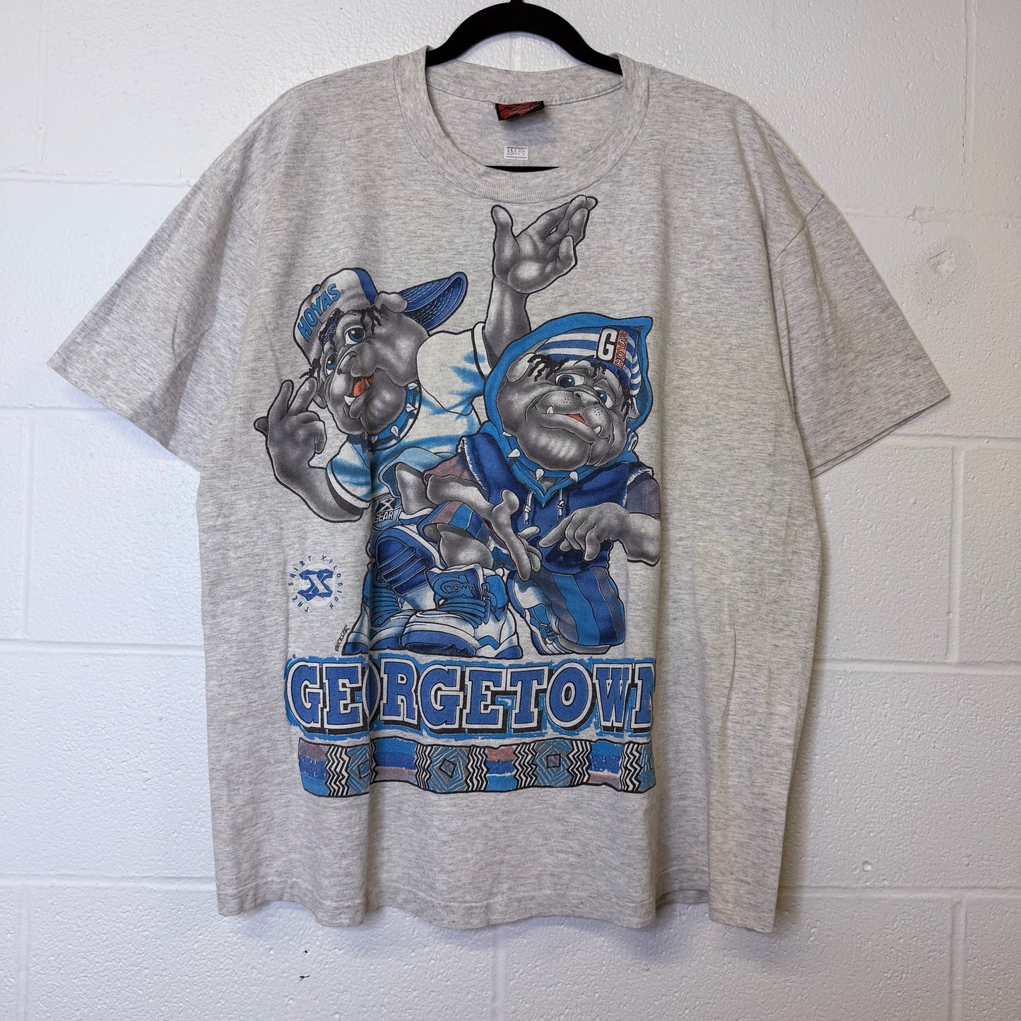 90's Georgetown Hoyas Xplosion T-Shirt (B2534)