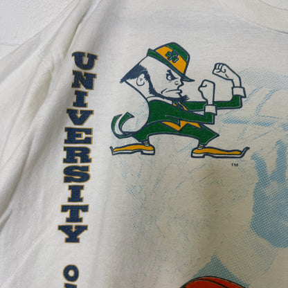90's Notre Dame Fighting Irish NCAA Salem T-Shirt Sz XL (B2328)
