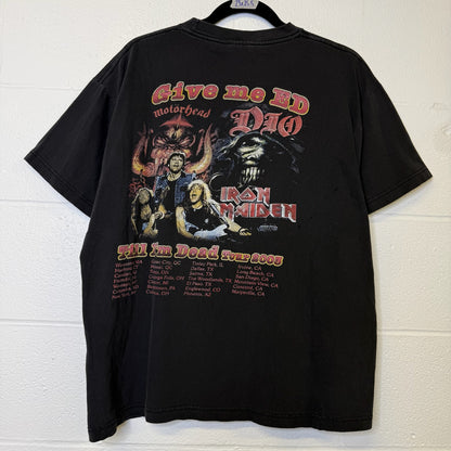 2005 Iron Maiden Tour T-shirt Sz L (B357)