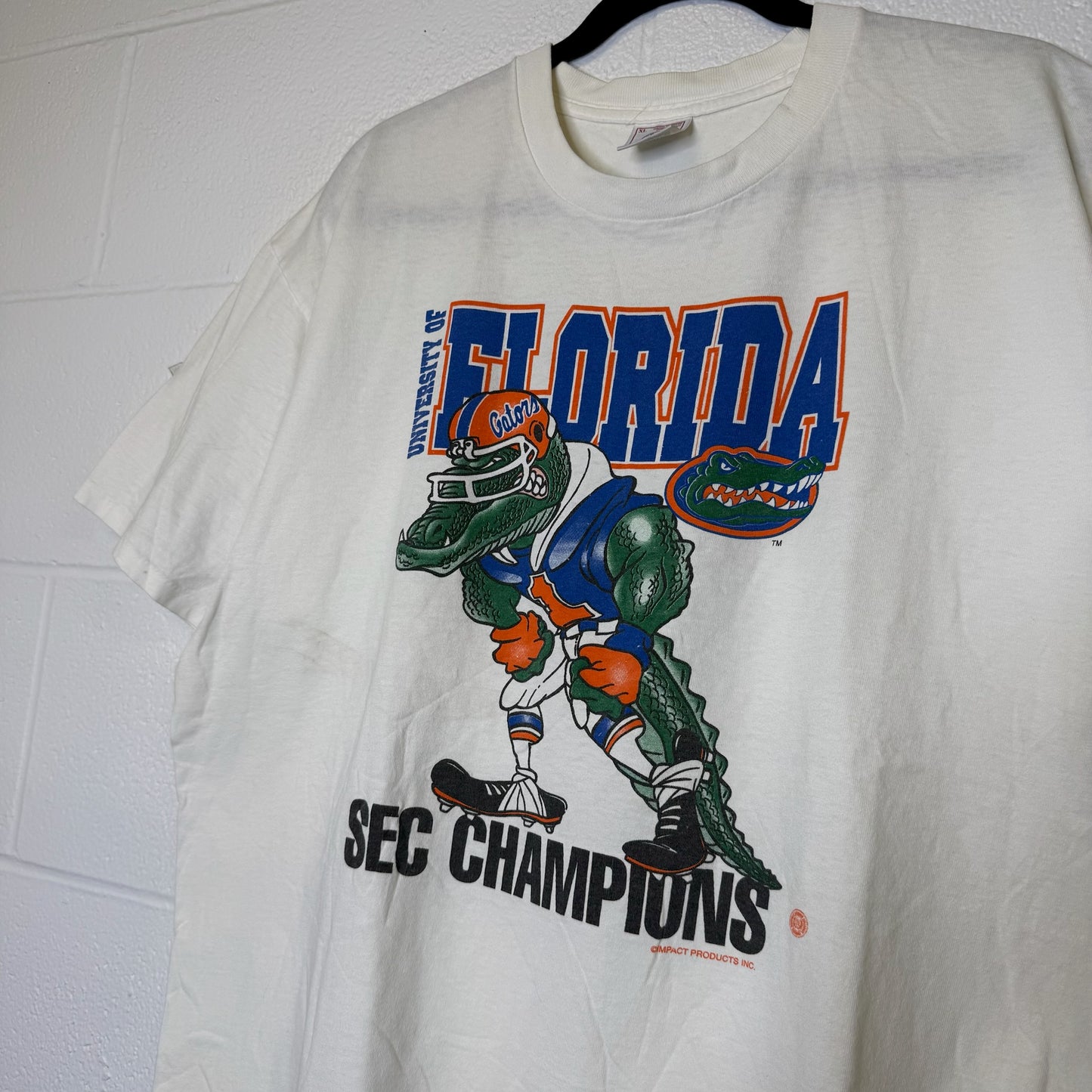 90s Florida Gators NCAA Football Sz XL (B2882)