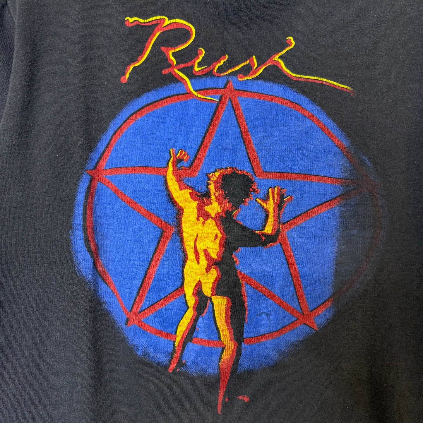 1981 Rush German Tour T-Shirt Sz M (B400)