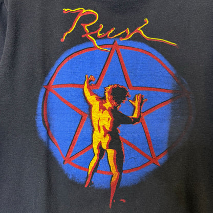 1981 Rush German Tour T-Shirt Sz M (B400)