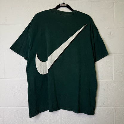 90's Nike Big Swoosh T-Shirt Sz L (B1660)