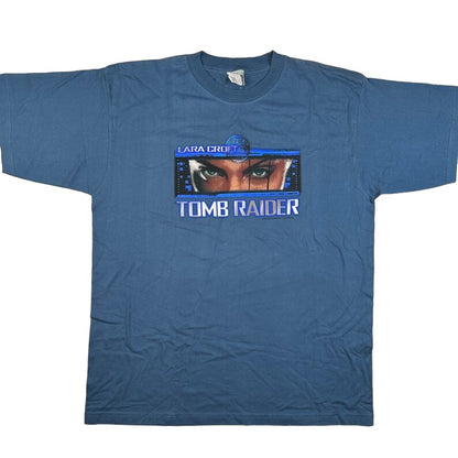 2001 Lara Croft Tomb Raider T-Shirt Sz XL (X999)