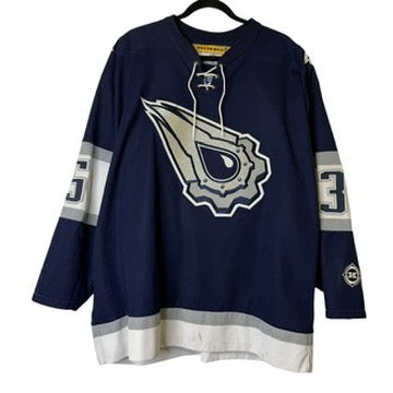 90s Edmonton Oilers Salo Oil Drop Jersey Sz XL (B1969)