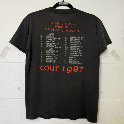 1987 White Snake Tour T-Shirt Sz M (B608)