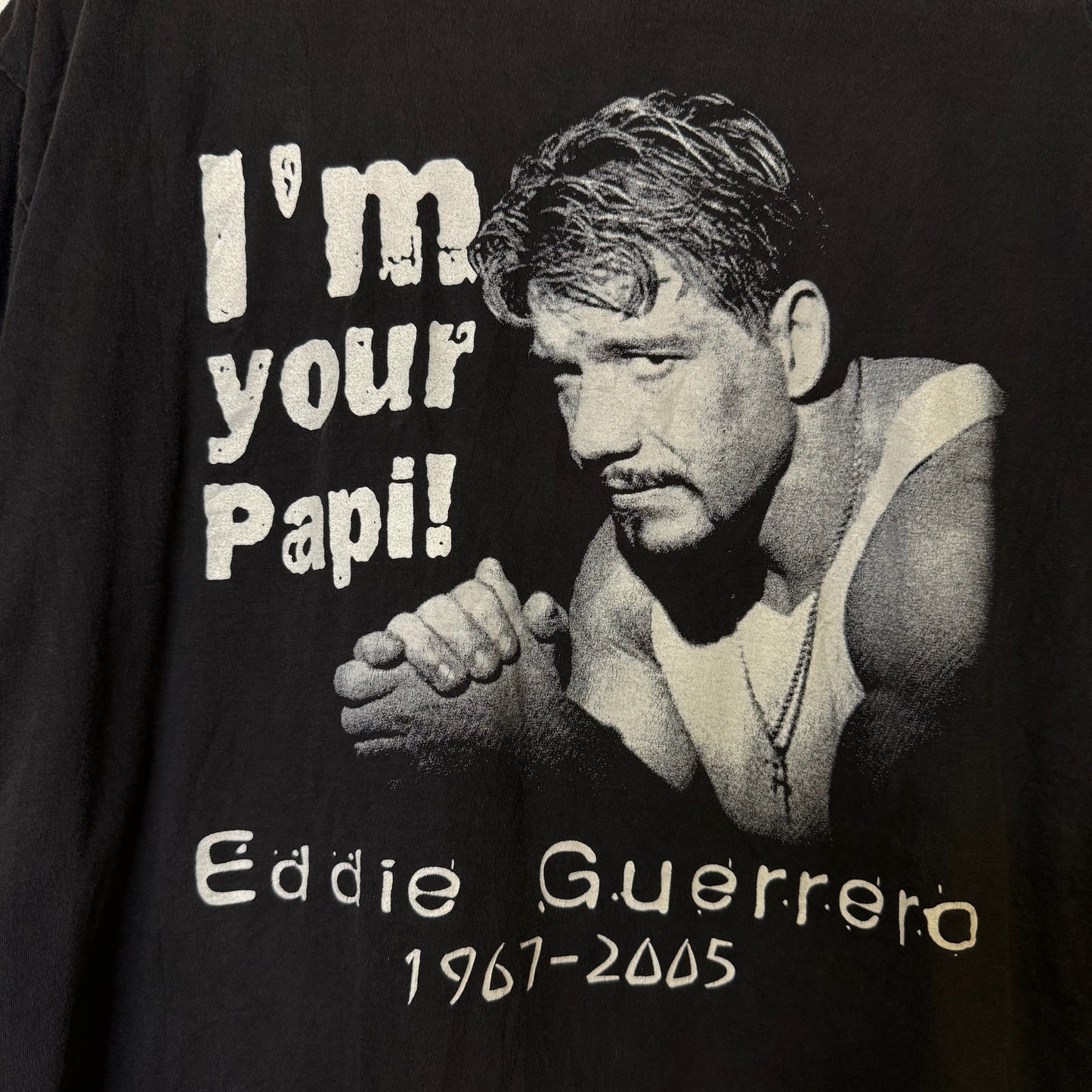 2005 Eddie Guerrero WWF "I'm Your Papi" T-Shirt Sz 2XL (B2146)