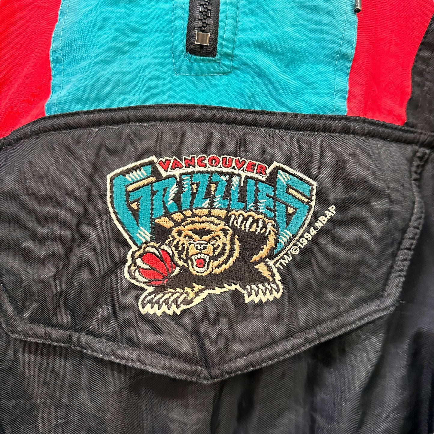 1994 Vancouver Grizzlies Starter Jacket Sz L