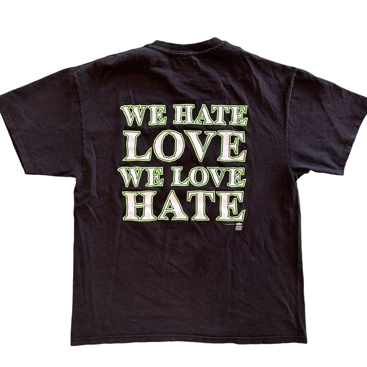 1995 Marilyn Manson We Hate Love We Love Hate T-Shirt Sz XL