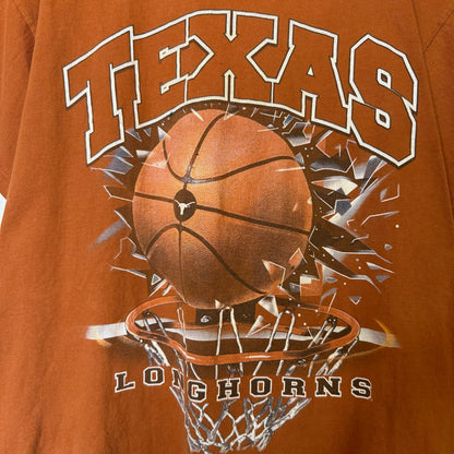 90's Texas Longhorns NCAA T-Shirt Sz L  (B2168)