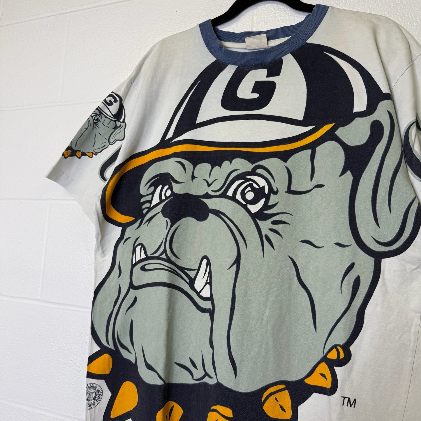90s Georgetown Hoyas NCAA T-shirt Sz XL (B2919)