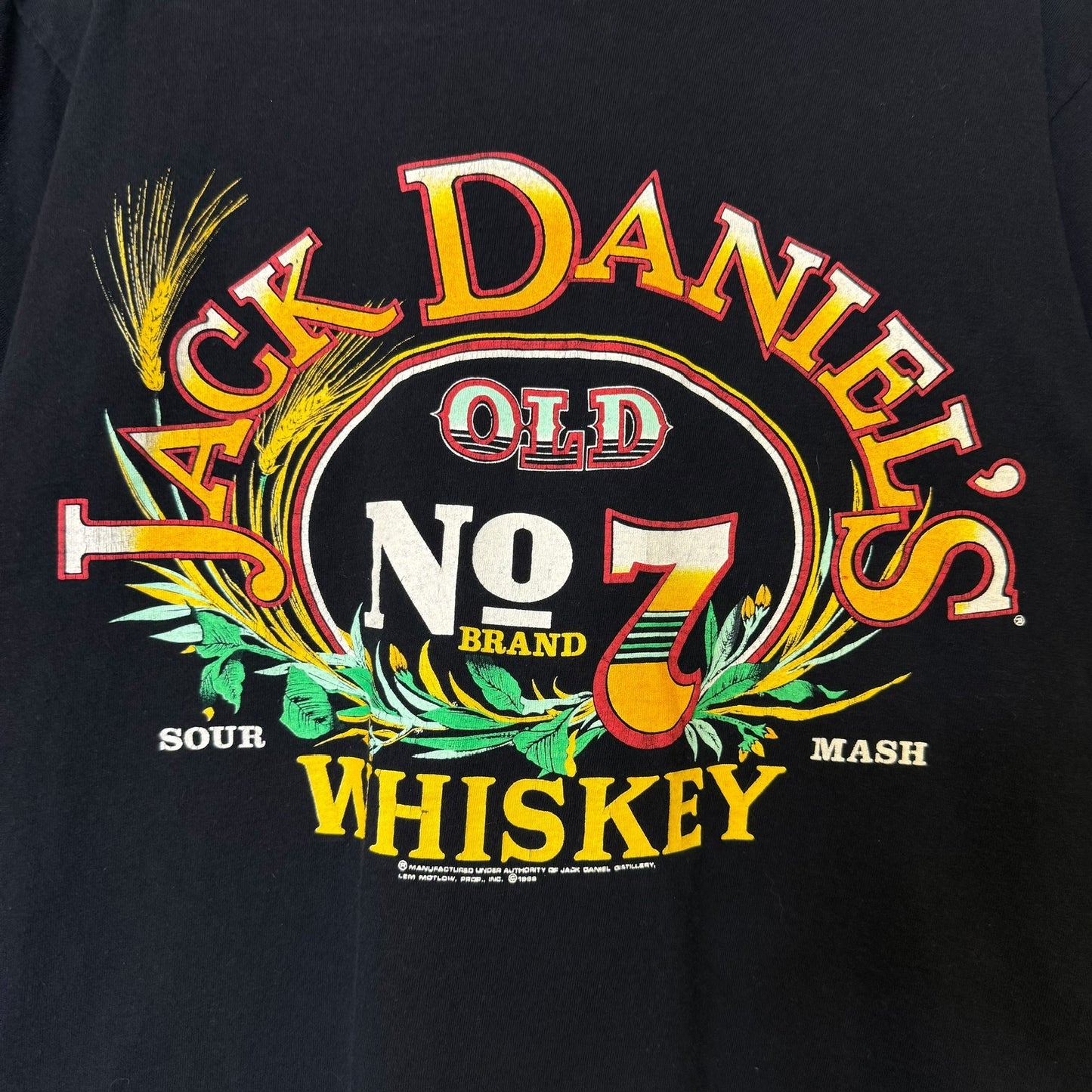 1988 Jack Daniel's Whiskey T-shirt Sz L (B601)