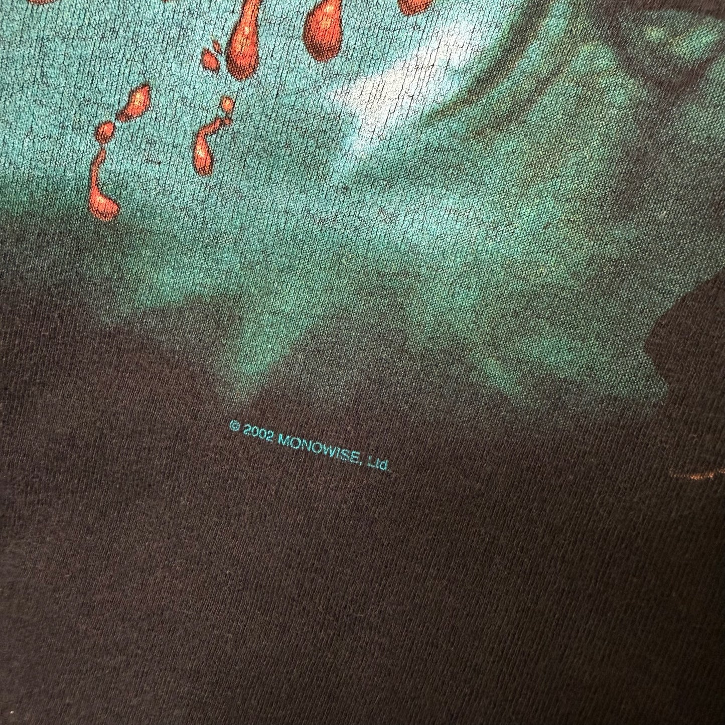 2002 Ozzy Osbourne Band T-Shirt Sz L (B1681)