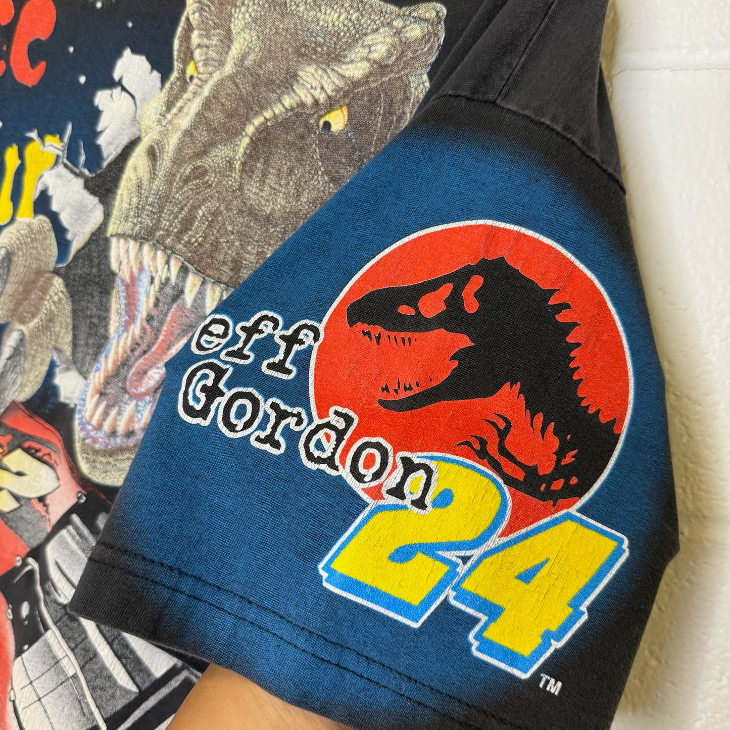 1997 Jurassic Park Jeff Gordon NASCAR AOP Sz XL (B2839)