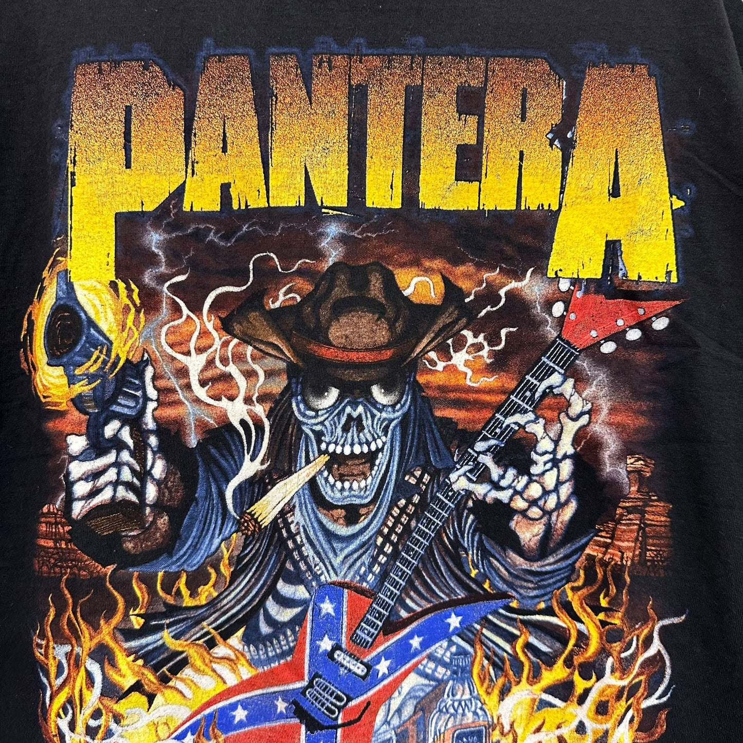 1999 Pantera Cowboy T-Shirt Sz XL (A7541)