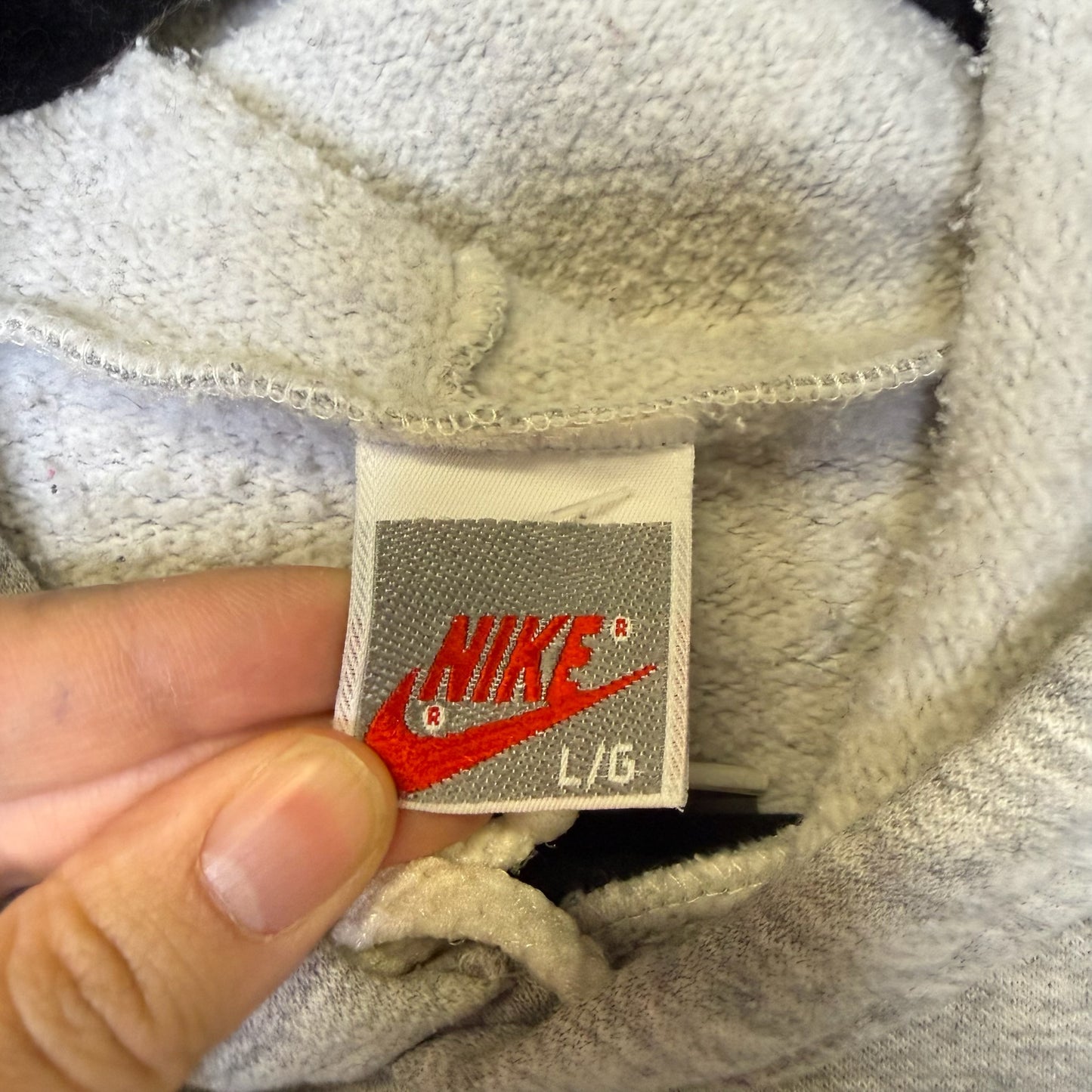 80’s Bo Jackson Nike NFL Hoodie Sz L (A687)