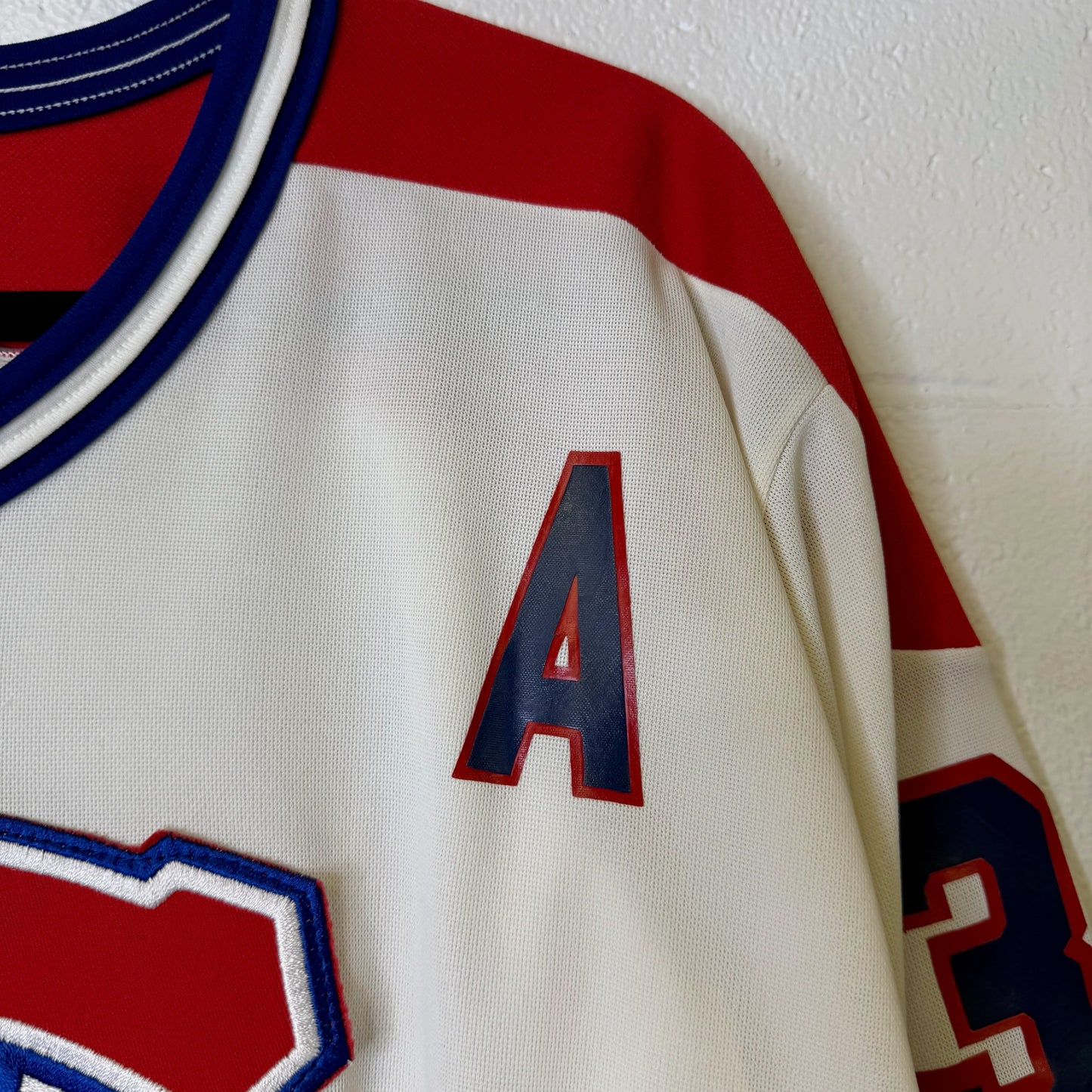 90's Montreal Canadiens Skrudland Hockey NHL Jersey CCM (B1967)