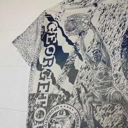 90's Georgetown Hoyas NCAA T-Shirt Sz L (B2167)