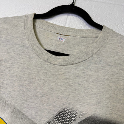 90's Golden State Warriors NBA Nutmeg T-Shirt Sz L (B667)