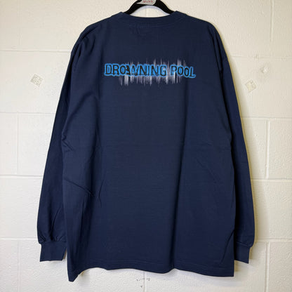 90s Drowning Pool Long Sleeve Band Shirt Sz XL (B2054)