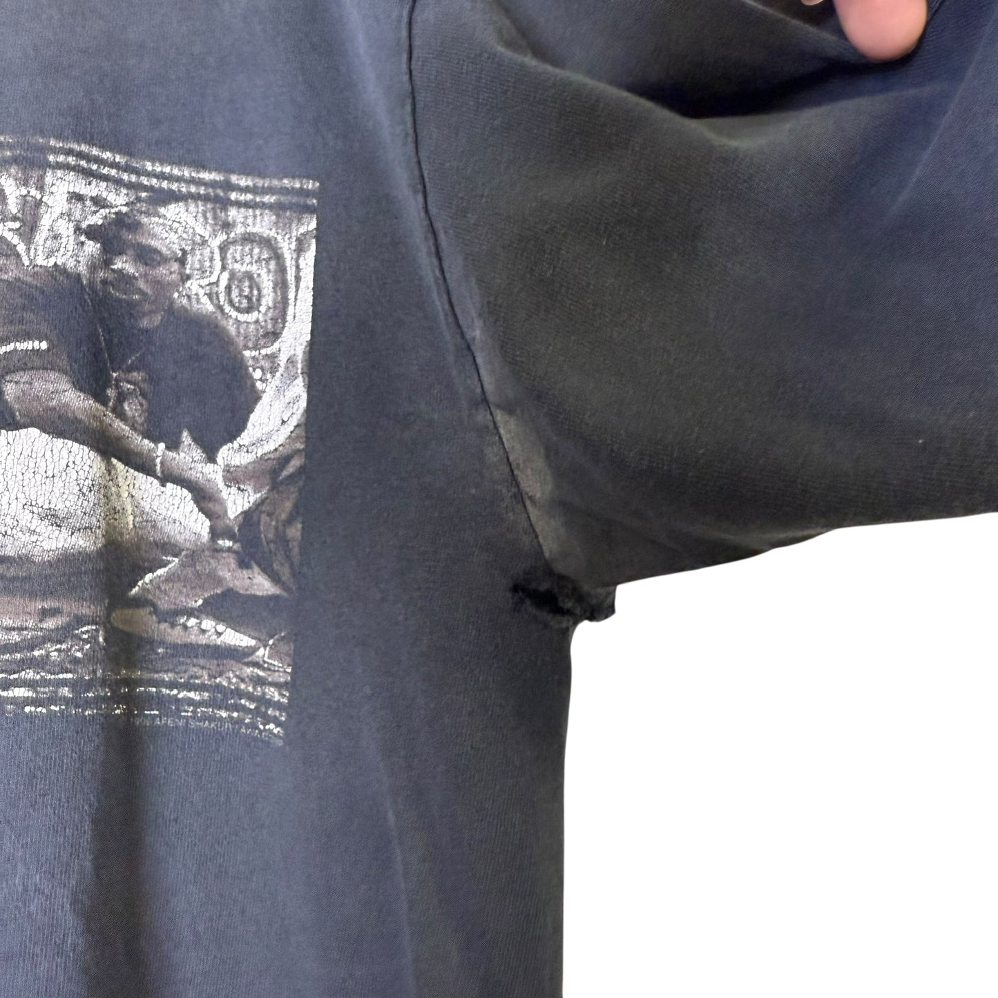 90s Tupac 2Pac Rap T-Shirt Sz L