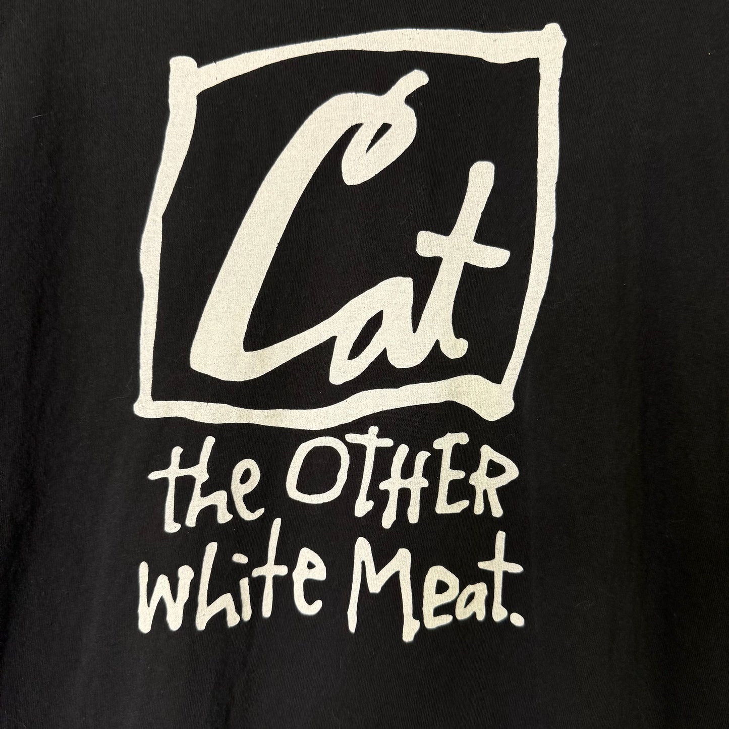 90's Alf Cat The Other White Meat T-Shirt Sz L (B690)