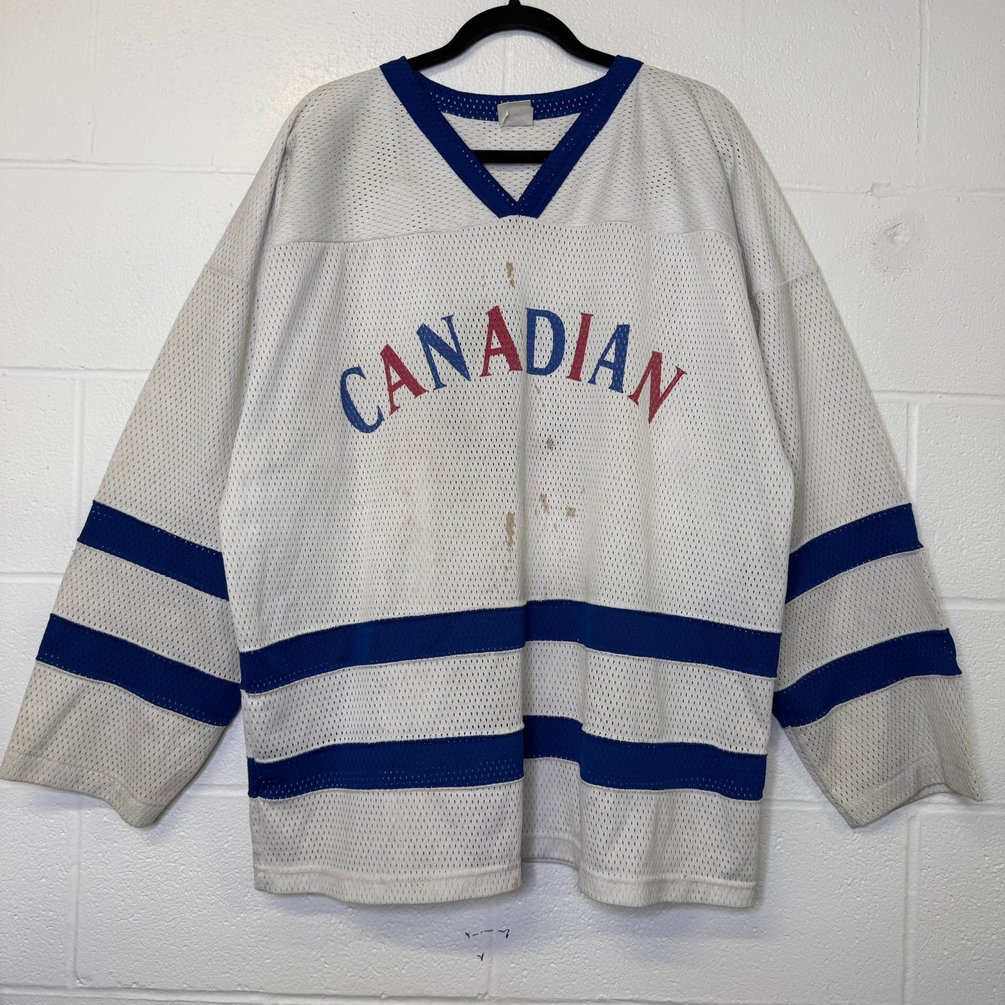 90s Canadian Beer Promo Jersey Sz M (B2305)