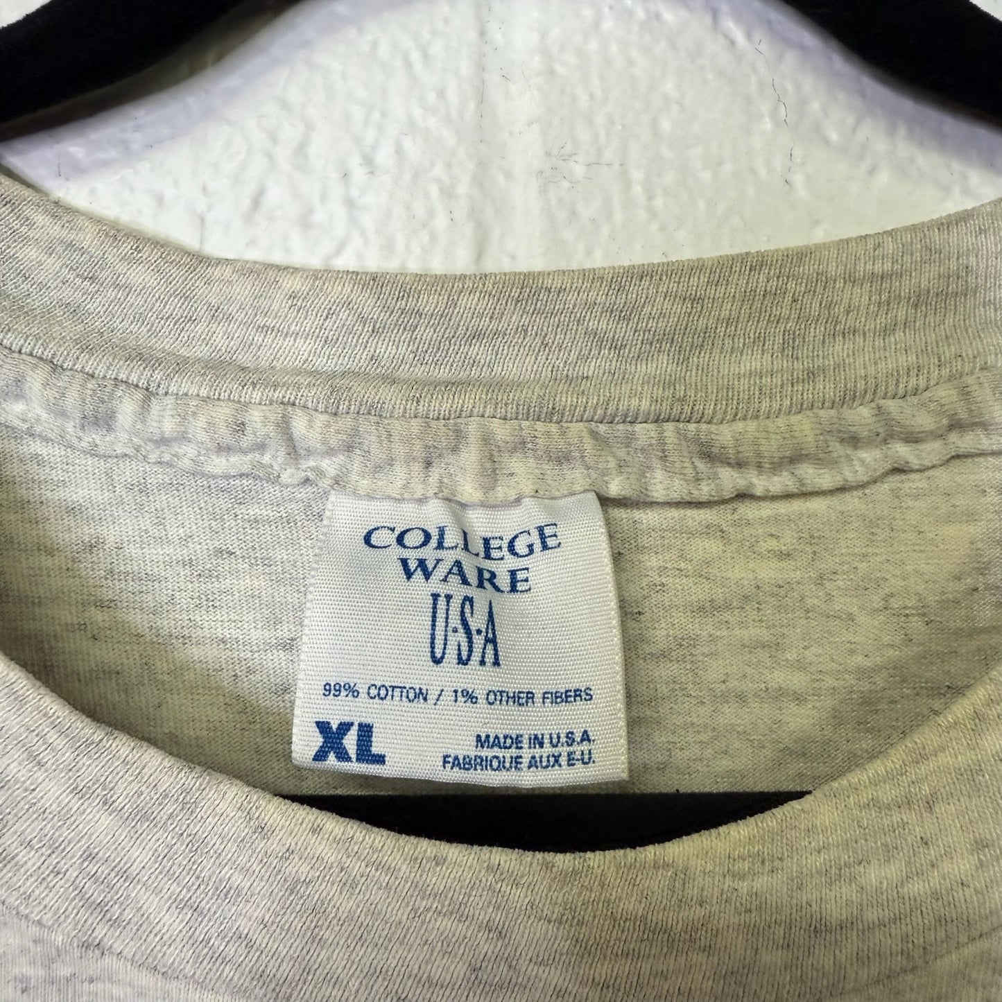 1993 Georgetown Hoyas Popeye NCAA  T-Shirt Sz XL (B682)