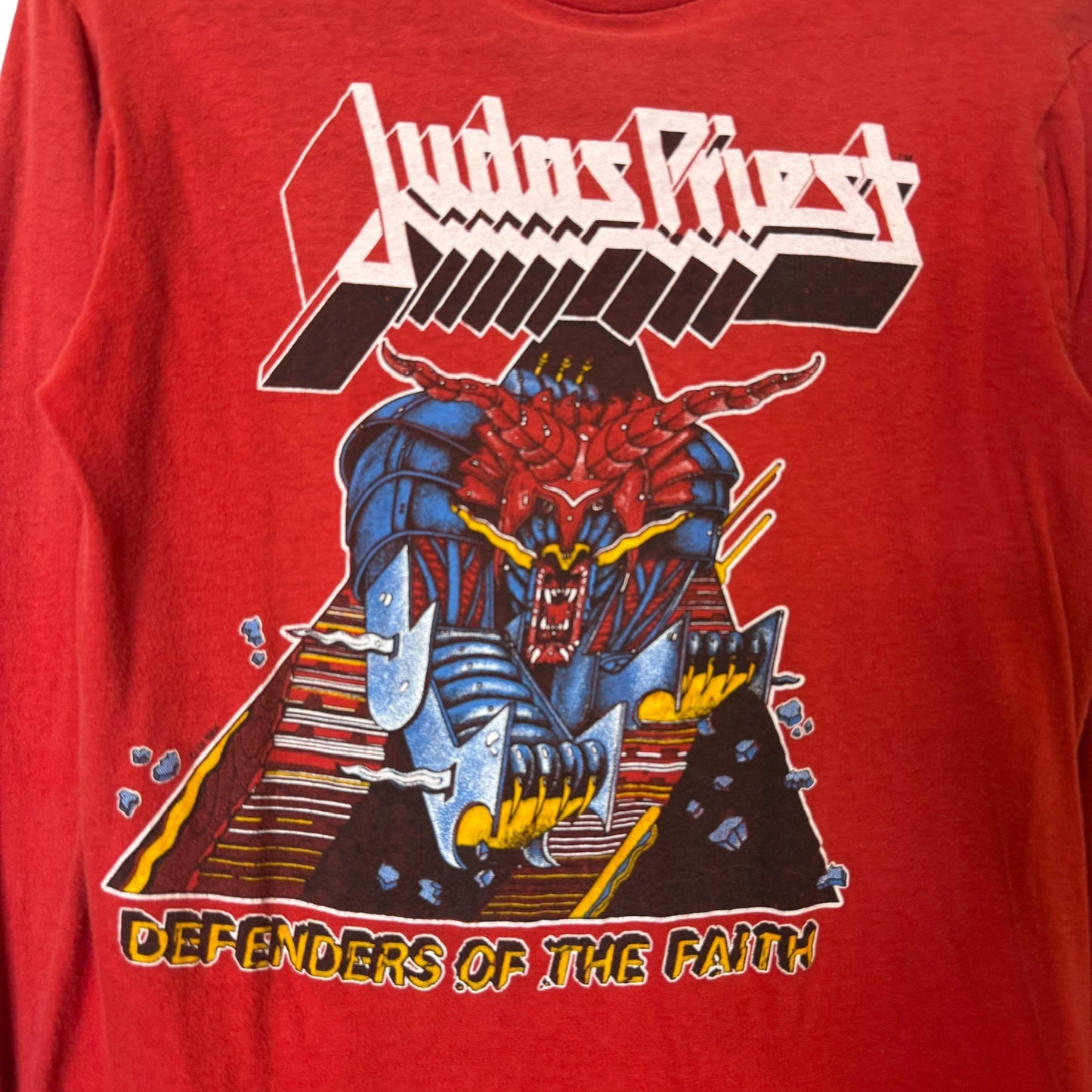1987 Judas Priest Defenders Tour Long Sleeve Shirt Sz M