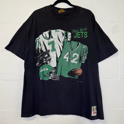 1993 New York Jets NFL T-Shirt Sz L (B2970)