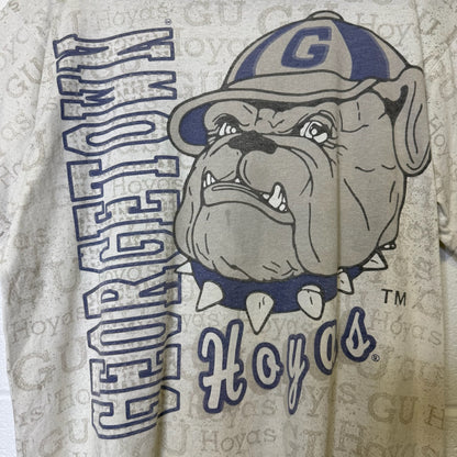 90's Georgetown Hoyas NCAA AOP T-Shirt Sz XL (B2166)