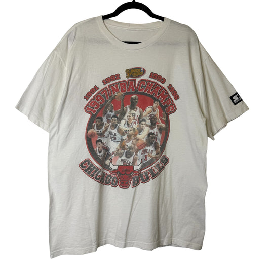 1997 Chicago Bulls NBAT-shirt Sz XL (B648)