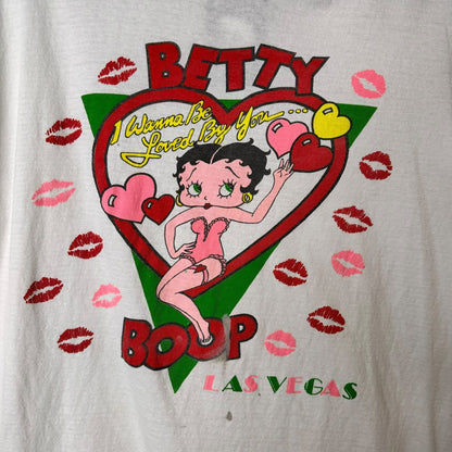 90's Betty Boop Las Vegas T-shirt Sz XL (A908)