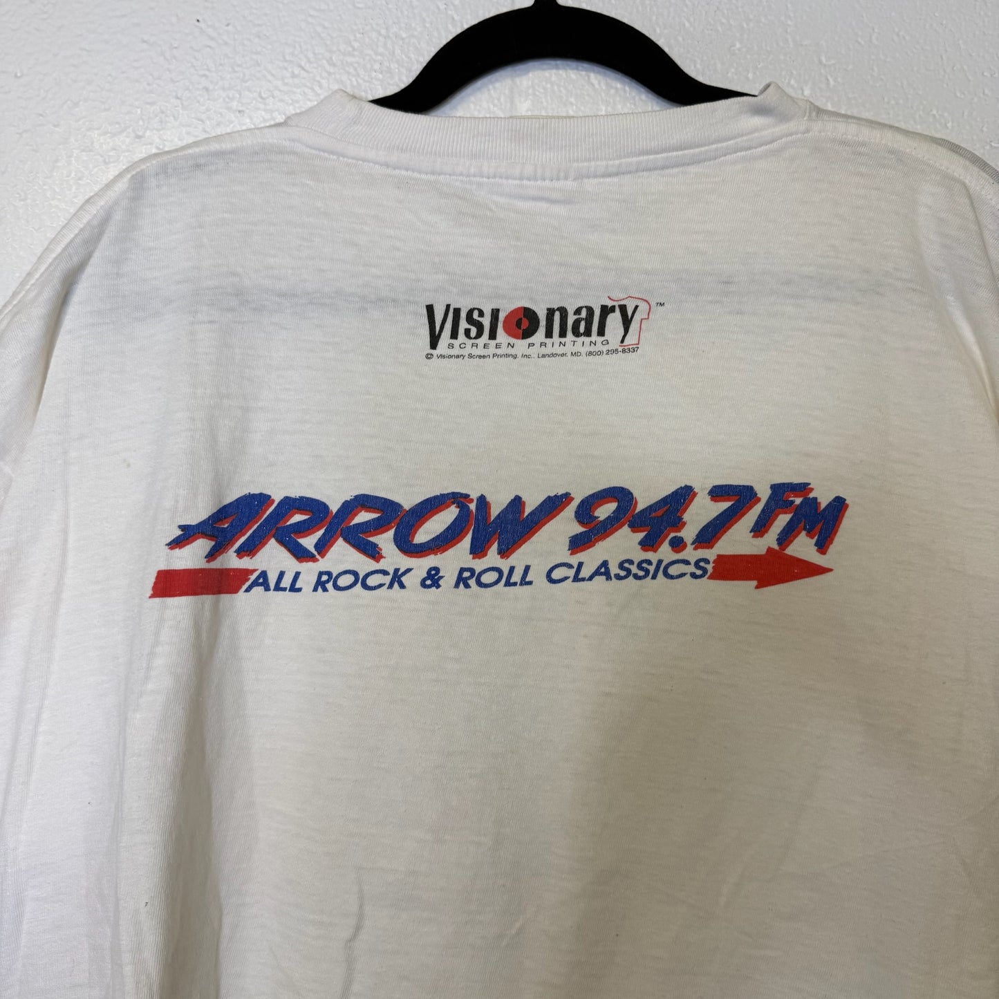 90s Washington Bullets 2Fab Weber Howard NBA Caricature T-Shirt Sz L (B2860)