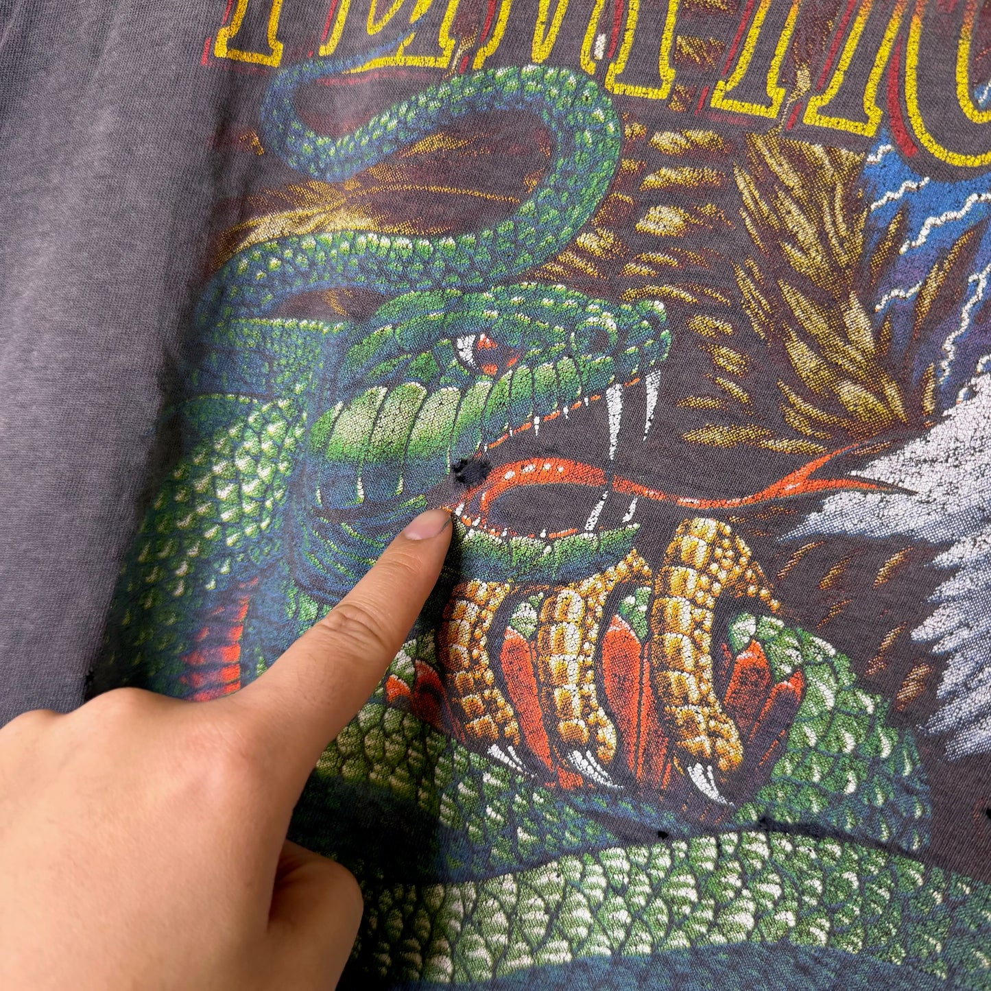 90's Fear No Evil Jesus Fader T-Shirt Sz XL