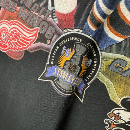 1998 NHL Stanley Cup Washington Capitals vs Detroit Red Wings T-shirt (B2423)