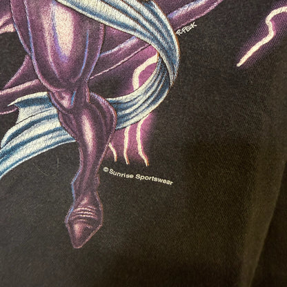 90s Wizard American Thunder Lightning T-shirt (B2521)