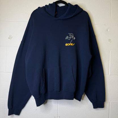 90s Bones Powell Peralta Skateboarding Hoodie Sz XL (B2376)