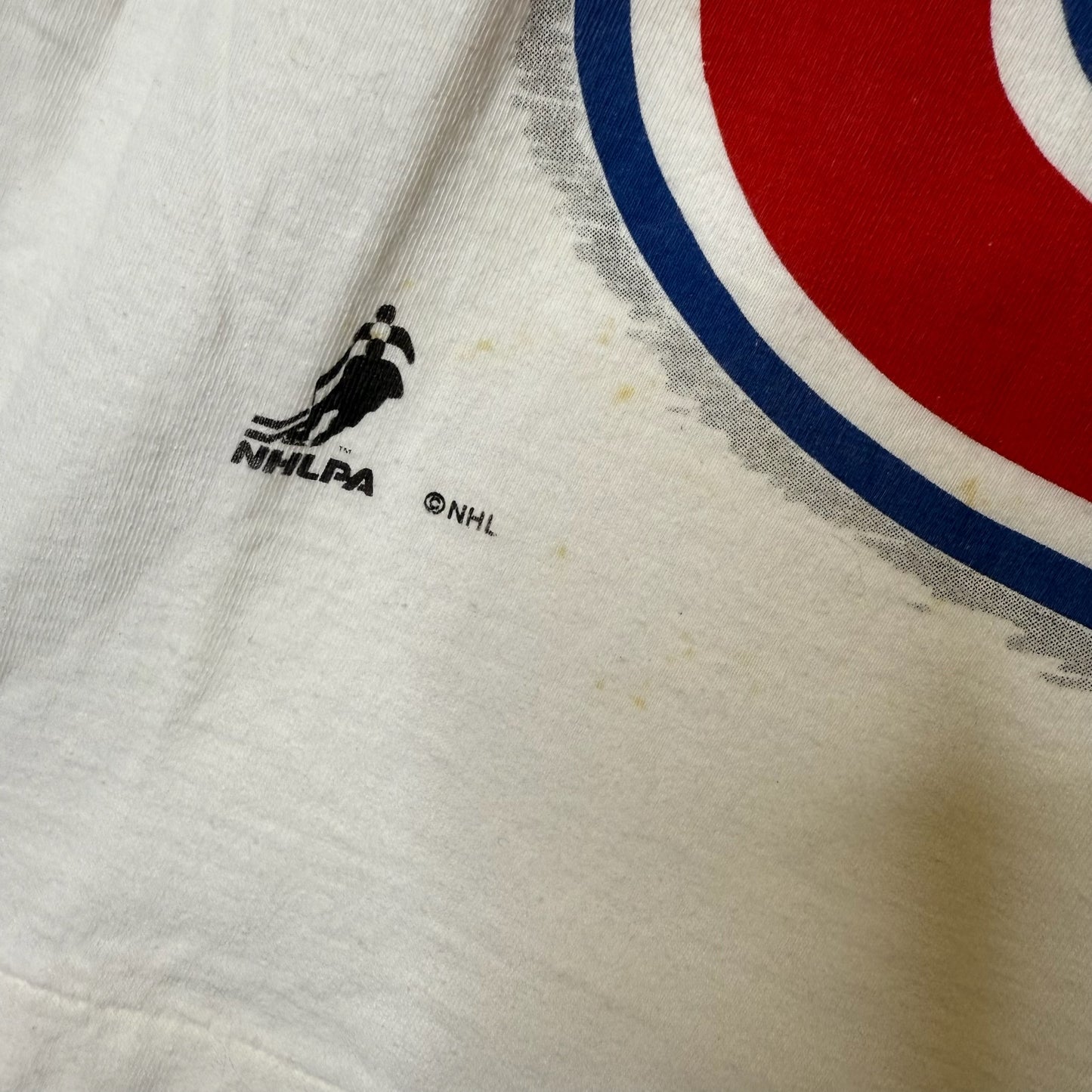 90's Patrick Roy Montreal Canadiens NHL T-shirt Sz M (B1691)