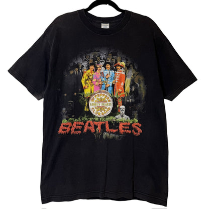 1999 The Beatles Sgt Peppers T-Shirt Sz L (B2251)