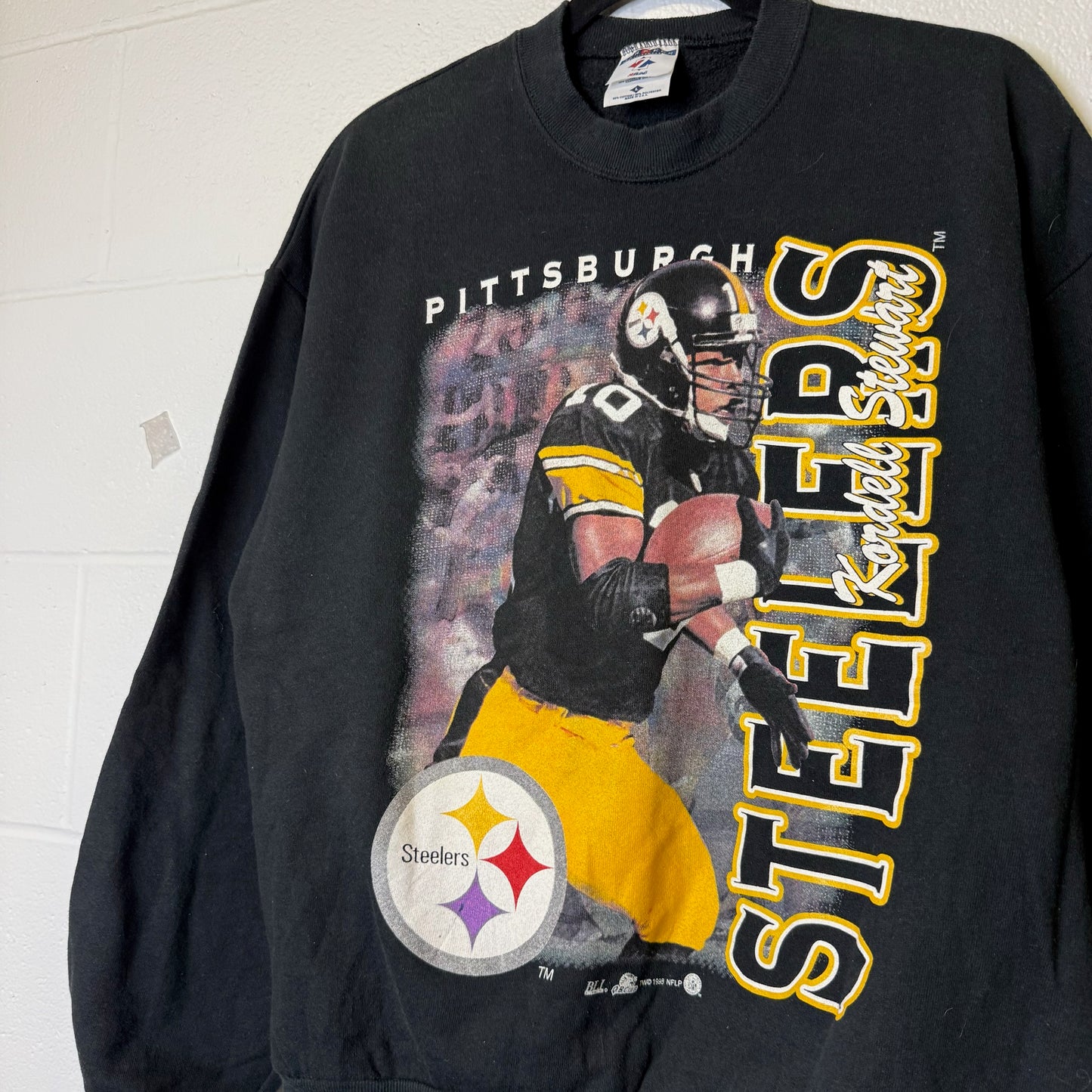 1998 Pittsburgh Steelers NFL Crewneck Sz L (B2562)