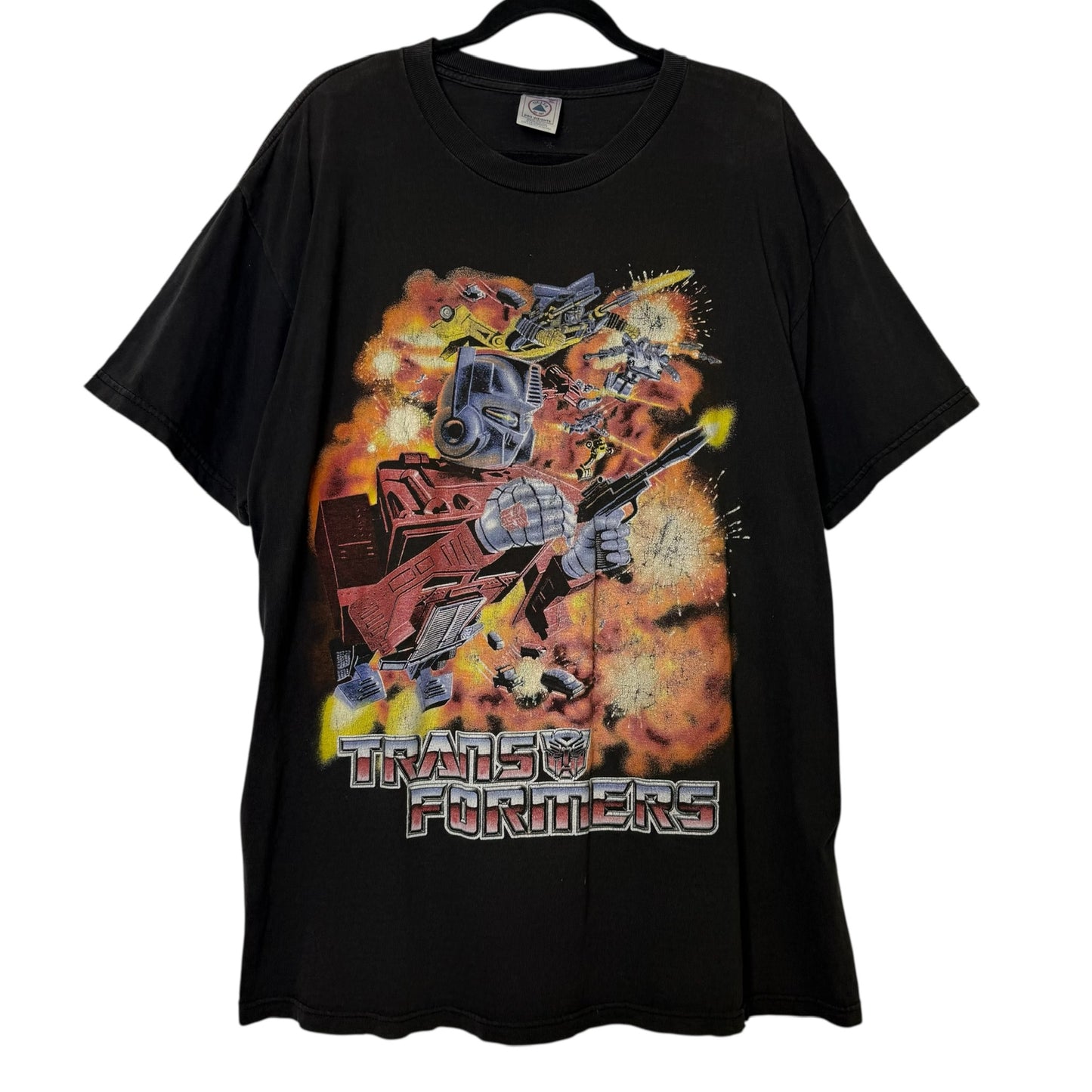 90's Transformers Optimus Prime T-shirt Sz XL (B592)