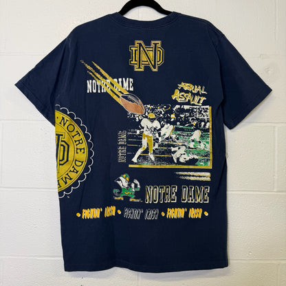 90's Notre Dame Fighting Irish NCAA T-shirt Sz L (B2329)