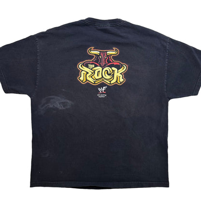 2002 The Rock WWF T-shirt Sz 2XL (A5676)